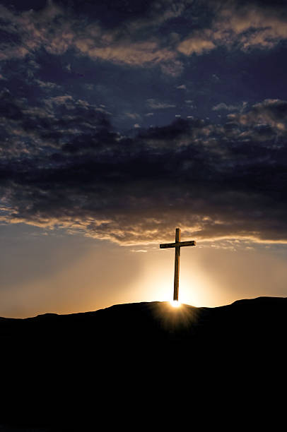 Good Friday Cross  good friday stock pictures, royalty-free photos & images