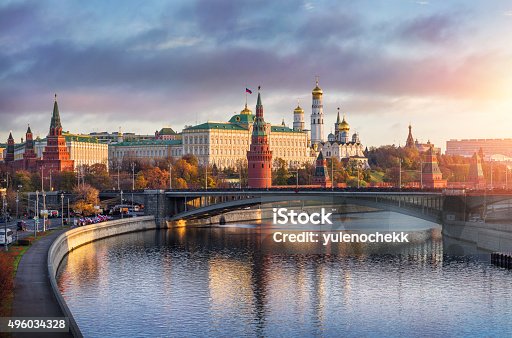 istock Good morning Moscow 496034328