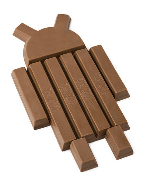 Google Android Kit Kat stock photo