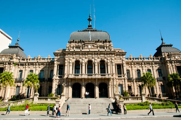 government building - tucuman - argentina - argentina palacio do govern imagens e fotografias de stock
