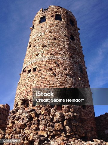 istock Grand Canyon National Park, Arizona, Mary Colters Desert, View Watchtower on the Grand Canyon South Rim 1203620917
