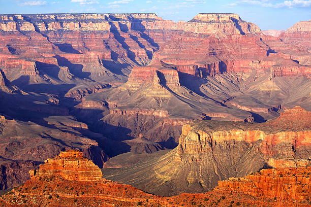 Grand Canyon South Rim Grand Canyon before sunset, Arizona, US south rim stock pictures, royalty-free photos & images