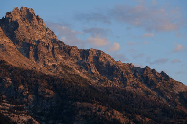 Grand Teton Mountain Range stock photo