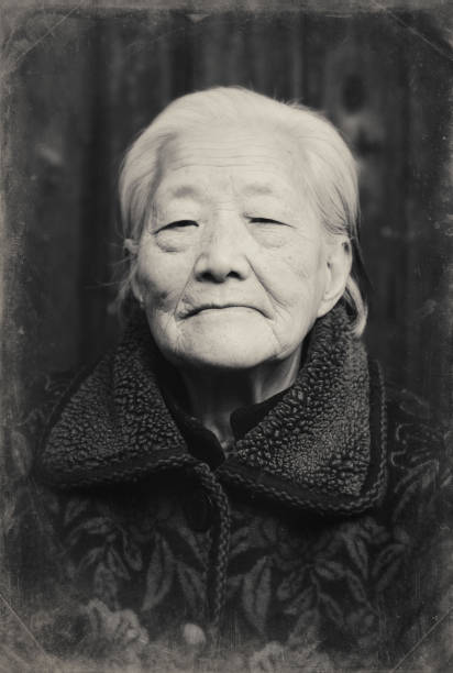 Grandmother Health of the Chinese elderly. chinese culture photos stock pictures, royalty-free photos & images