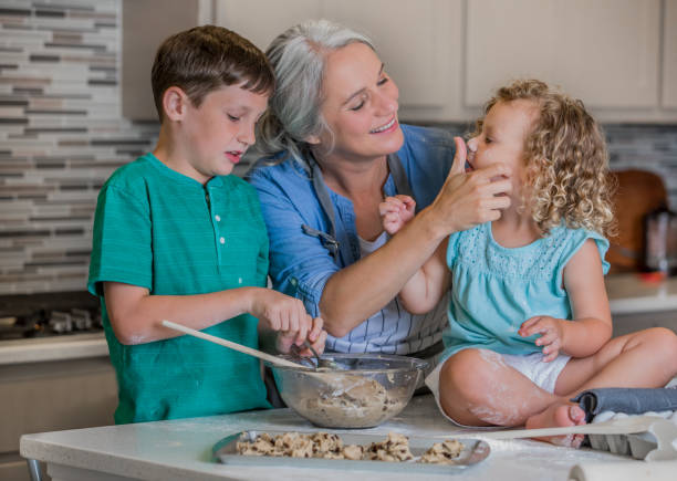 Resultado de imagen para baking cookies with grandma