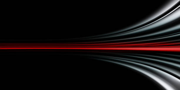 gray and red speed abstract technology background - abstract red imagens e fotografias de stock