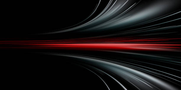 Gray and red speed abstract technology background Gray and red speed abstract technology background nuclear fusion stock pictures, royalty-free photos & images