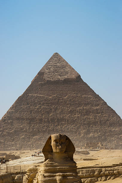 Great Pyramid of Giza, Egypt stock photo
