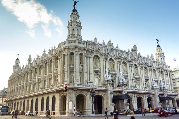 Great Theater of Havana stock photo