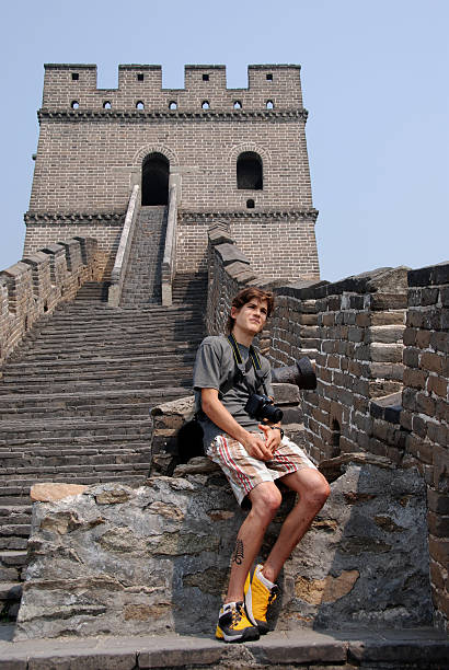 Great Wall - Mutianyu stock photo