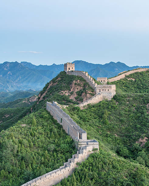 Great Wall of China Jinshanling Great Wall is the most famous travel destinations of the Great Wall jinshangling stock pictures, royalty-free photos & images