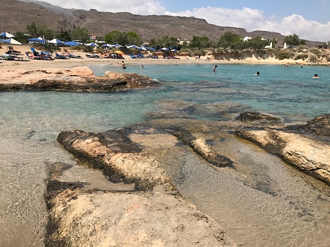 Grèce- Crète- Region de Xerocampos - plage de Voulia