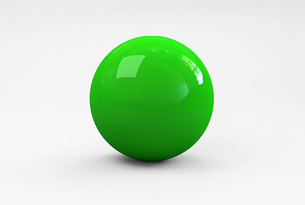 Green Ball stock photo