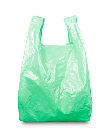 Bolsa De Plástico Verde Foto y más banco de imágenes de de plástico - Bolsa de plástico, Recortable, Bolsa de la - iStock