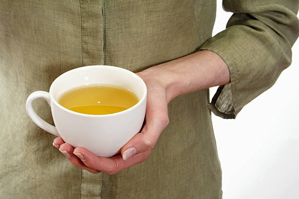 green tea solo stock photo