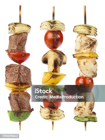 istock Grilled kebabs 170031642