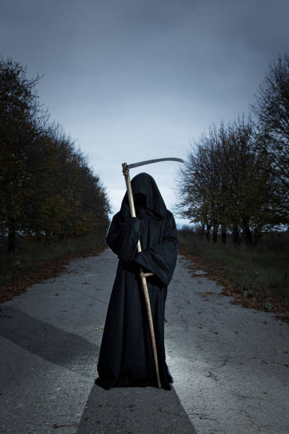 Grim Reaper stock photo