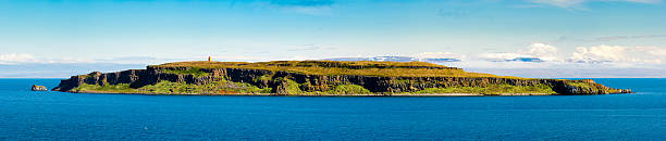 grimsey, iceland stock photo