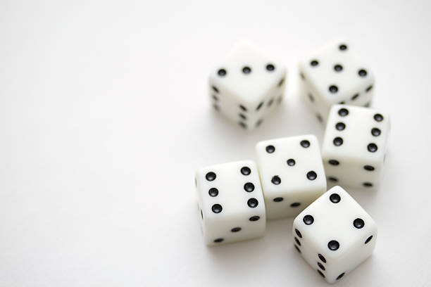 Group of Dice stock photo