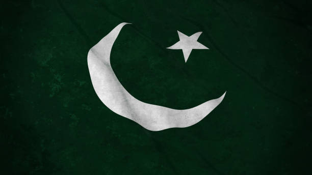 Grunge Flag of Pakistan - Dirty Pakistani Flag 3D Illustration Grunge Flag of Pakistan - Dirty Pakistani Flag 3D Illustration pakistan flag stock pictures, royalty-free photos & images