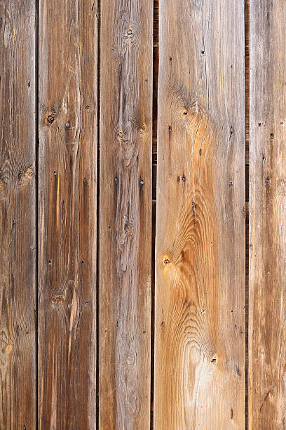 Grunge Wood panels with old painted for background stock photo