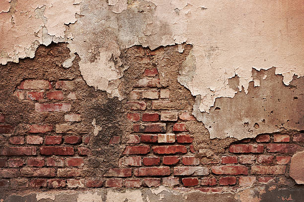Grungy Brick Wall (XXXL)  peeled stock pictures, royalty-free photos & images