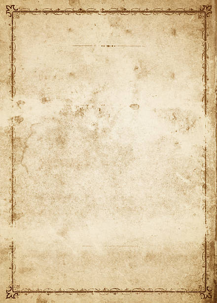 Grungy Old Paper Background stock photo