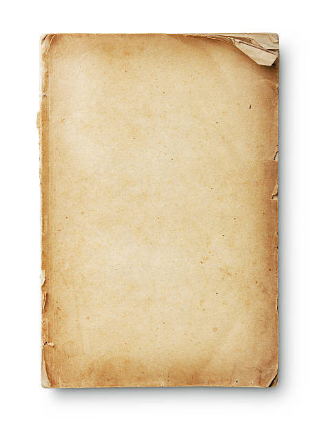 Grungy Old Paper with Frayed Edges stock photo