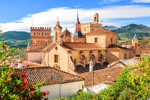 Guadalupe monastery, Spain stock photo