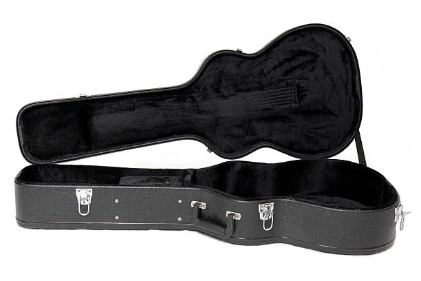 Guitar Case stock photo