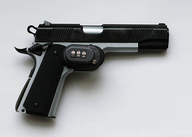1 X STEEL GUN TRIGGER LOCK SAFETY GUN LOCK SHOOTING HUNTING AIR RIFLE LOCK 