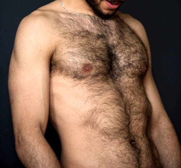 Male hairy nude