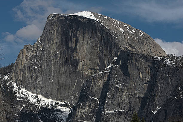 Half Dome in Yosemite stock photo