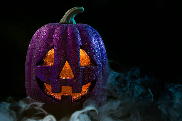Halloween Jack o' lantern stock photo