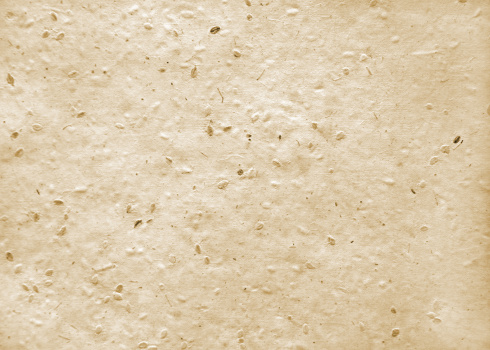 Image of a sheet of handmade paper in neutral tones with a dimensional qualty.