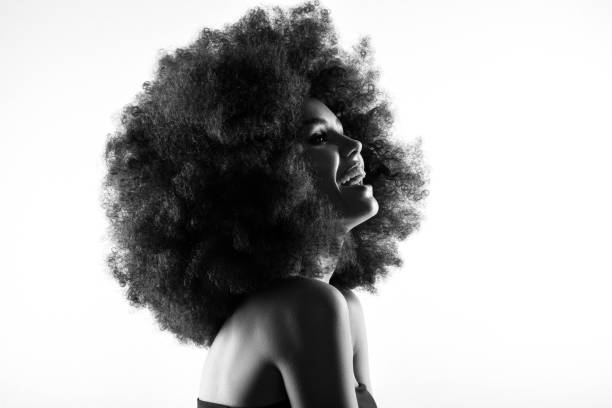 Woman with afro white Jessica Krug,