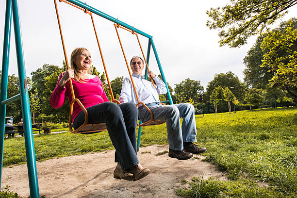 Royalty Free Swing Senior Adult Swinging Couple Pictures Images And