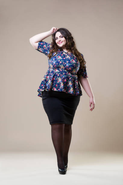 Top 60 Plus Size Model Stock Photos, Pictures, and Images ...