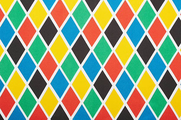 Harlequin colorful diamond pattern, texture background Harlequin colorful diamond pattern, texture background harlequin stock pictures, royalty-free photos & images