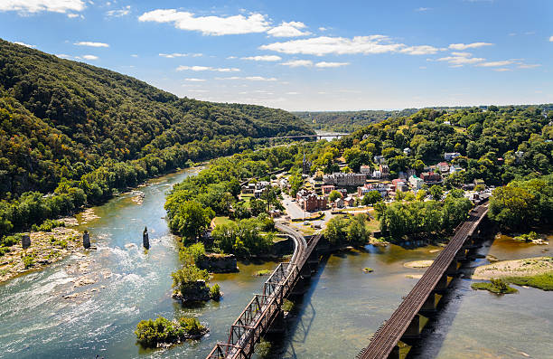 Harpers Ferry National Historical Park stock photo