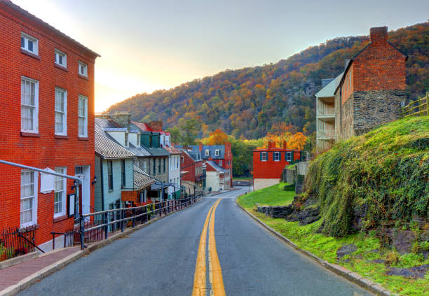 Harpers Ferry, West Virginia stock photo