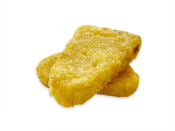 Hash browns or Potato patties isolated on white background Hash browns or Potato patties isolated on white background hash brown stock pictures, royalty-free photos & images