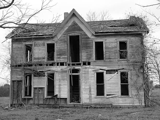 Haunted House stock photo