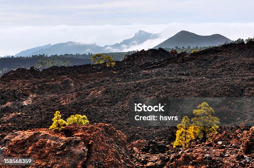 istock hdr of clouds at Teide national park. tenerife 158568359