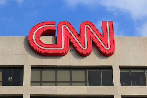 CNN Headquarters in Atlanta, Georgia, USA stock photo