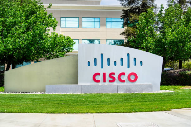 CISCO headquarters in Silicon Valley stock photo