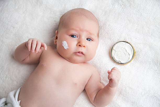 Health Care Stock Footage  baby skin care products stock pictures, royalty-free photos & images