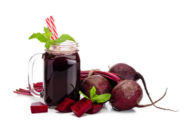 beet juice with added mint, lemon, ginger as one of the best pre-workout foods