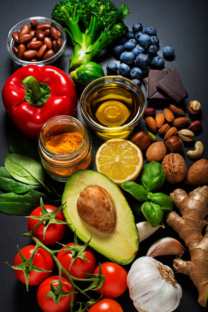 Healthy food stock photo