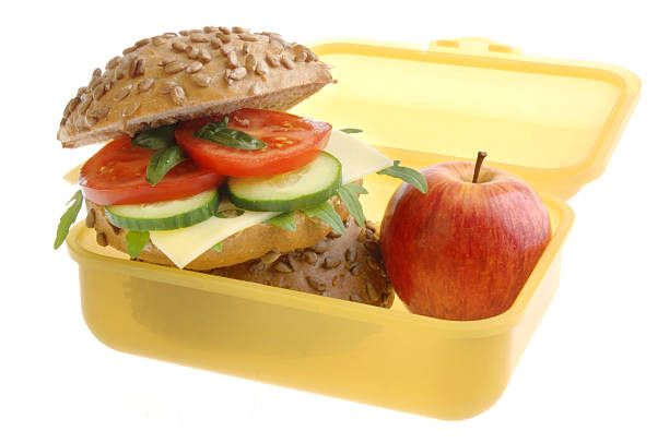 Healthy Lunch Box stock photo